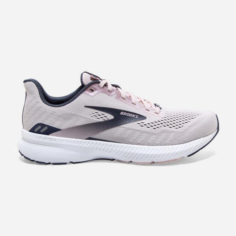 Brooks Launch 8 Womens Light Cushion Road Running Shoes - Primrose/Ombre/Metallic - Philippines (850